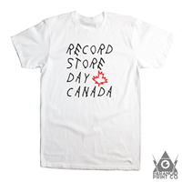RECORD STORE DAY CANADA WOES T-SHIRT