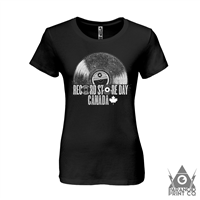 RSDC LOGO WOMENS T-SHIRT - LARGE BLACK