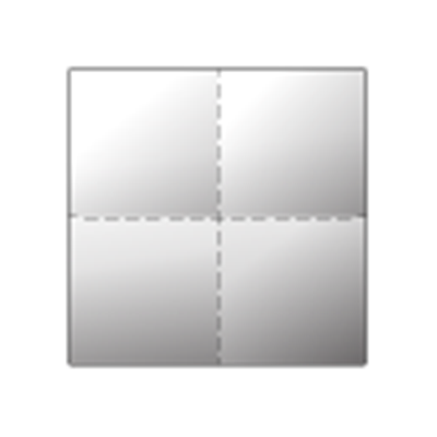 4 Panels = 8 Printed Pages Poster Folder 