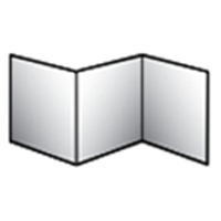 3 Panels = 6 Printed Pages Folder