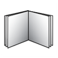 12 Printed Pages Saddle Stitched Booklet